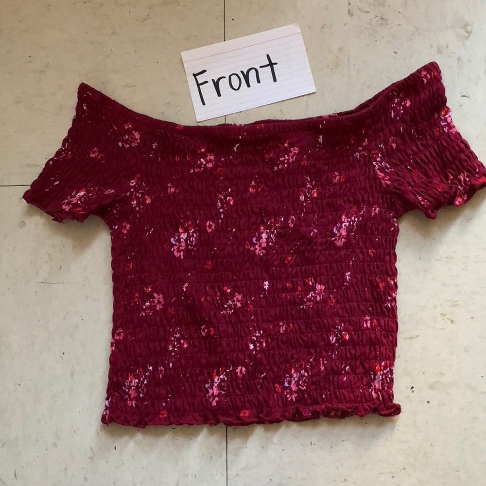Off the shoulder top